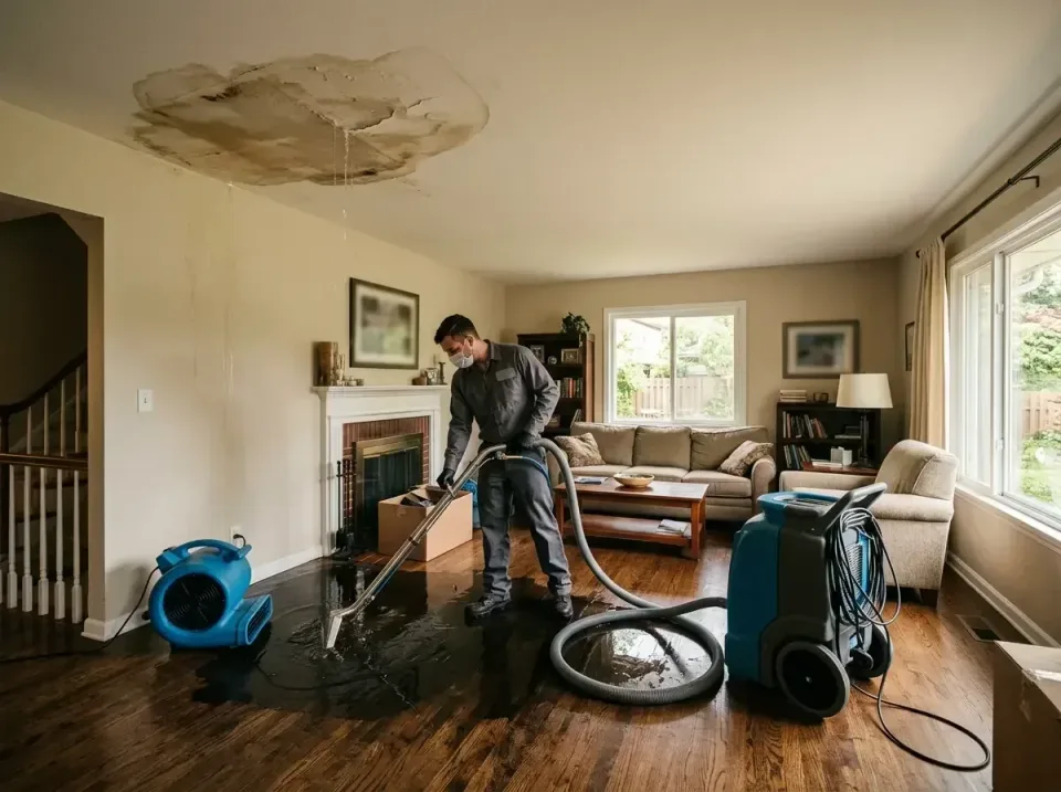 attic-pipe-burst-ceiling-drip-008 — frequently asked questions, Water Damage Restoration & Carpet Care in Culver City, CA